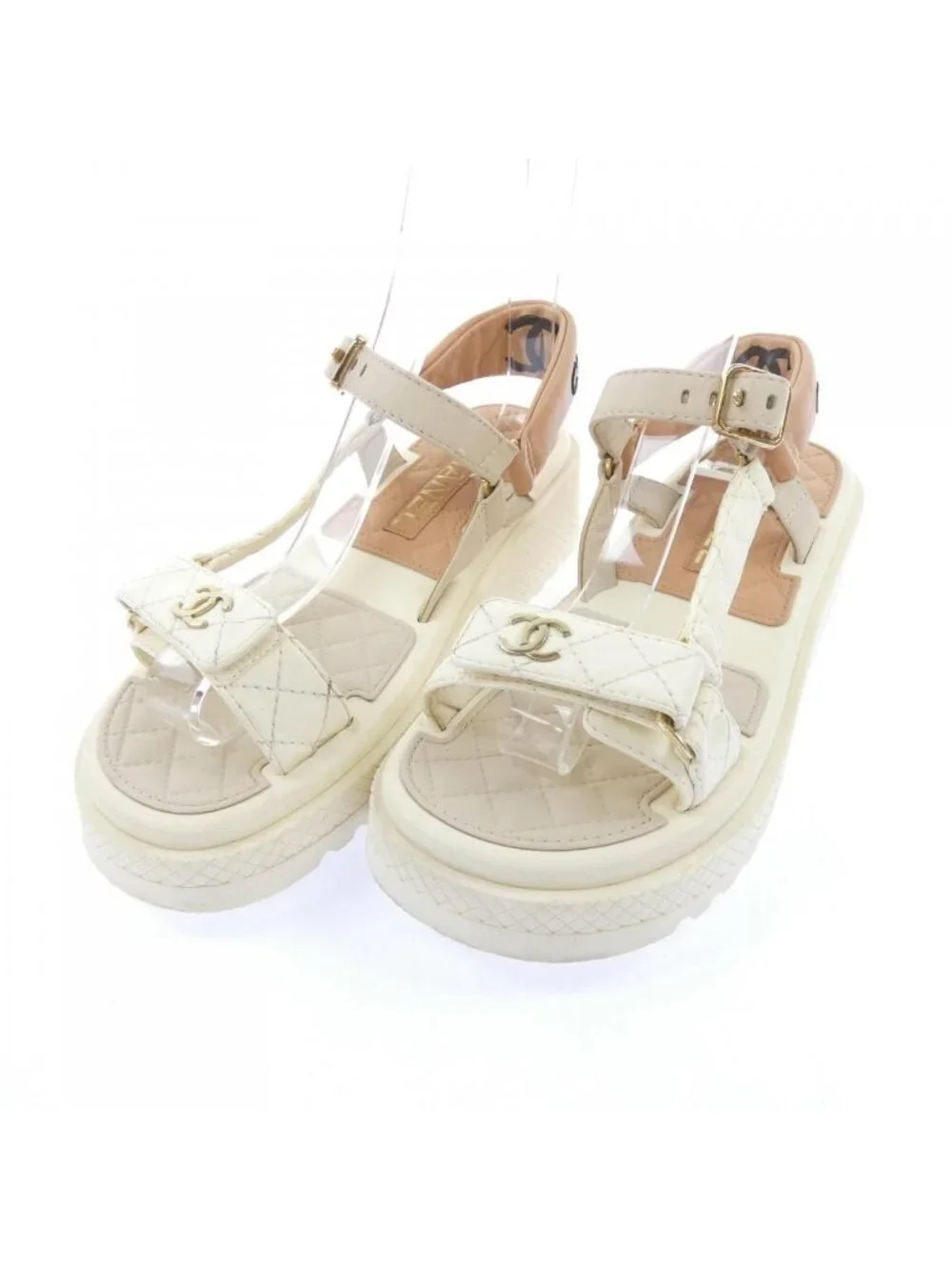 Chanel Sandals Beige
